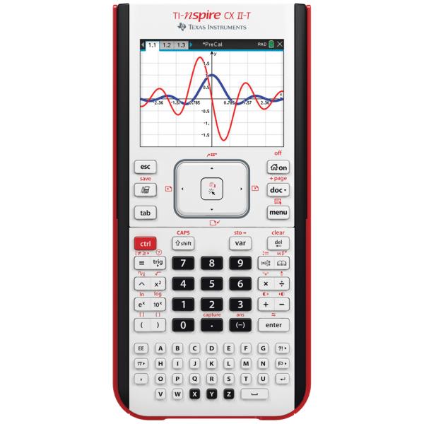 Texas Instruments Ti-nspire Cx Ii-t Grafikrechner Schwarz/weiss NSCX2/TBL/3E14 (3243480106924)