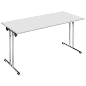 Klapptisch Chromeline1 'TPCH167G', rechteck, grau SODEMATUB (3700245507896)