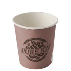 Papp-Trinkbecher 'pure', 0, 2 l, creme PAPSTAR 87867 (4002911878675)