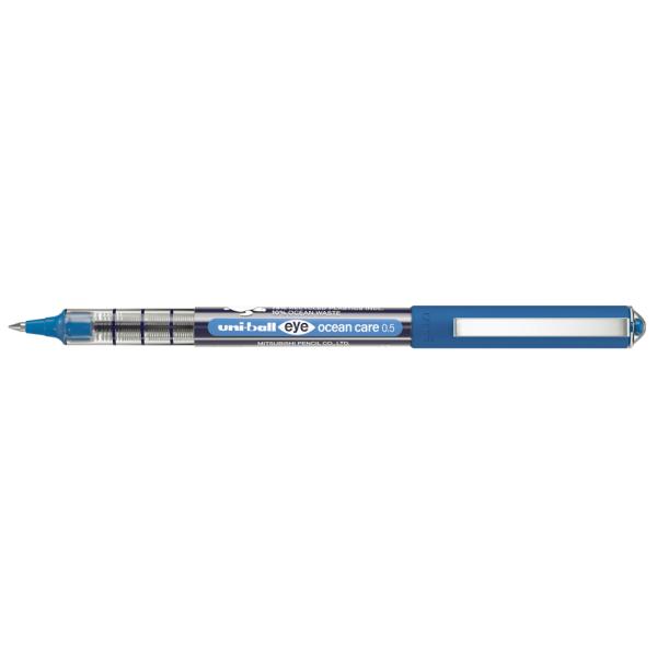 Tintenroller eye ocean care 0.5, blau uni-ball UB150ROP B (4902778274385)