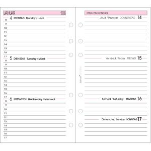 bind Ersatzkalender 2026 für Terminplaner A6, Modell 10603 Bind B260326 (5021068026318)