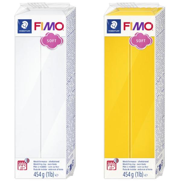 SOFT Modelliermasse, ofenhärtend, blassrosa, 454 g FIMO 8021-43 (4007817053577)