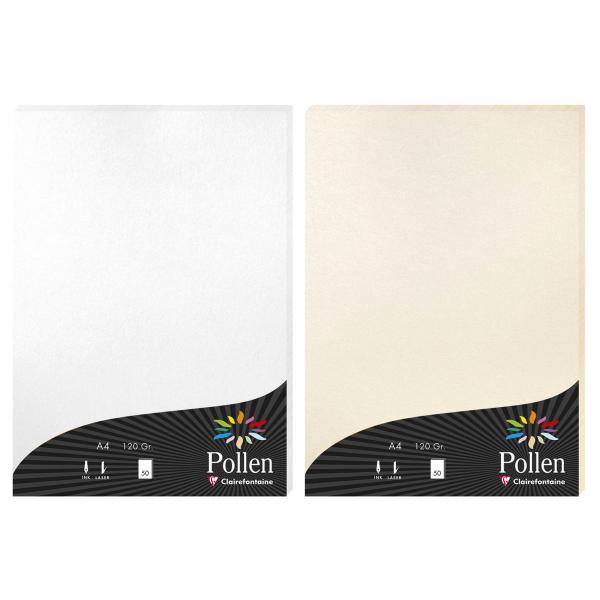 Papier DIN A4, silber Pollen by Clairefontaine 4199C (3329680041996)