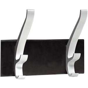 Wandgarderobe 'CYPRES', 2 Haken UNiLUX 100340804 (3595560009589)