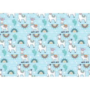 Geschenkpapier 'Diego blau', auf Rolle SUSY CARD 40028781 (4050498271679)