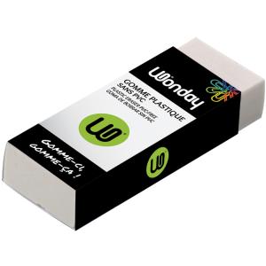 Kunststoff-Radierer, (B)60 x (T)21 x (H)11 mm Wonday FCR300063 (3701254712738)