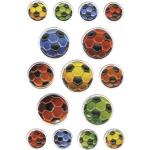 Sticker MAGIC 'Bunte Fußbälle', geprägt HERMA 6251 (4008705062510)