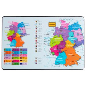 Schreibunterlage, Motiv: 'Deutschlandkarte' PAGNA 21757-15 (4009212053770)