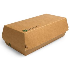 Baguettebox 'pure', Maße: 220 x 105 x 75 mm PAPSTAR 87249 (4002911466650)