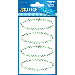 ZDesign Haushaltsetiketten 'Ranke' AVERY Zweckform 59955 (4004182599556)