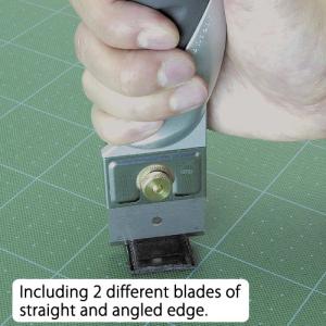 KT-2000GP, Aluminiumgehäuse, silber / schwarz NT Cutter h1310642 (4904011010279)