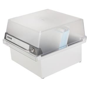 Karteikasten für 800 Karten, A5 quer, lichtgrau HAN 965-S-631 (4012473965157)