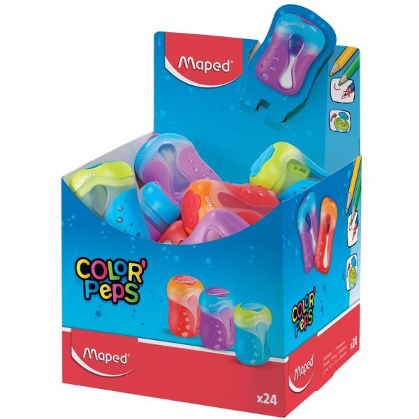 Doppel-Spitzdose COLOR'PEPS, 24er Display Maped 043111 (3154140431112)