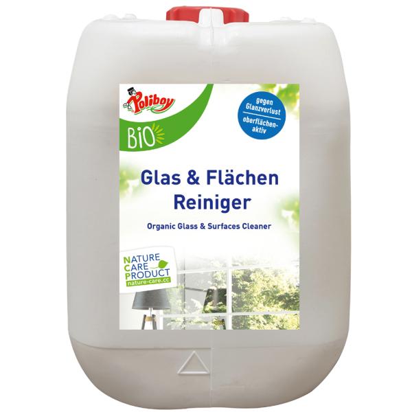Bio Glas & Flächen Reiniger, 5 Liter Poliboy 07L0501 (0040161075004)