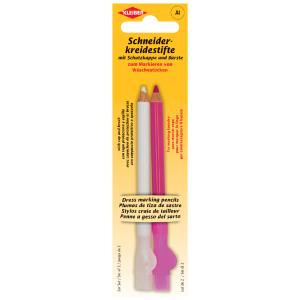 Schneiderkreidestift, 2er Set, weiß/ rosa KLEIBER 70100 (4009691701001)