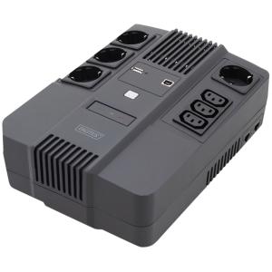All-in-One USV, 800VA/ 480W, LED DIGITUS DN-170111 (4016032456582)