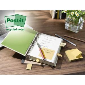 Super Sticky Recycling Notes, 47, 6 x 47, 6 mm, farbig Post-it 622 RSS3COL (4064035059958)