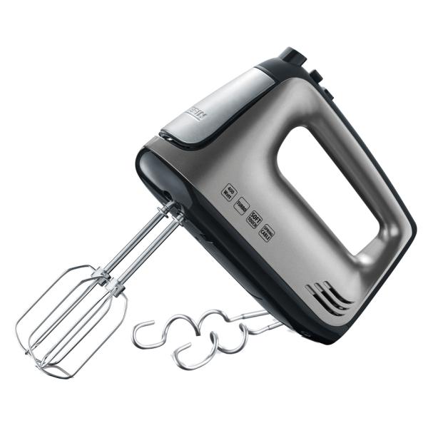 Handmixer HM 3832, 400 W, grau-metallic / schwarz SEVERIN (4008146028076)