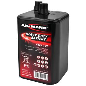 Zink-Kohle Batterie, 4R25, 6 Volt ANSMANN 1500-0003 (4013674034581)