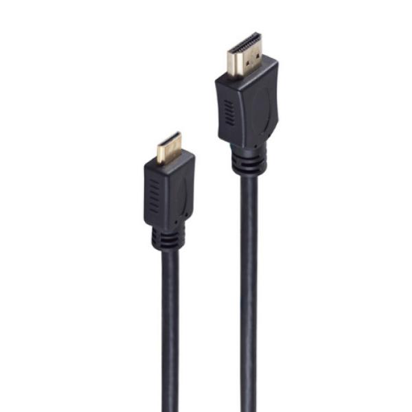 BASIC-S HDMI Kabel, A-Stecker - C-Stecker, 1, 0 m shiverpeaks BS77470-2 (4017538018724)