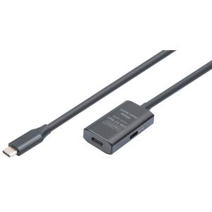 USB 3.2 Gen1 Aktives Verlängerungskabel, 10, 0 m DIGITUS DA-73109 (4016032497394)