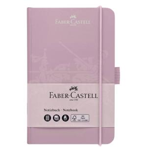 FABER-CASTELL Notizbuch, DIN A6, kariert, rose Faber-Castell 10-027-828 (4058411001341)