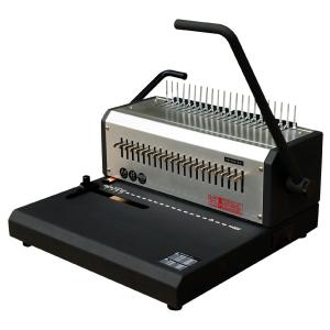 Plastikbindegerät HD comb binder, silber / schwarz pavo 8032341 (8717448032341)