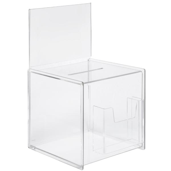 Aktionsbox, Acryl, (B)210 x (T)210 x (H)360 mm sigel VA152 (4004360832505)