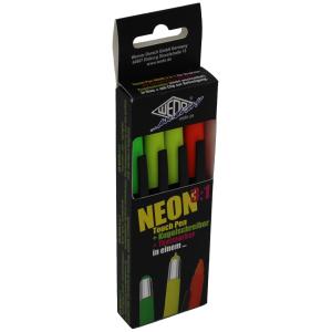 Eingabestift 3-in-1 NEON, 4er Etui WEDO 261 610499 (4003801869698)