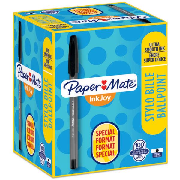 Paper:Mate Kugelschreiber InkJoy 100, Value Pack, schwarz PAPER:MATE S0977410 (3501170977415)