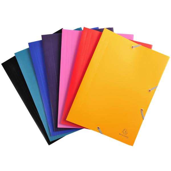 Eckspannermappe Opaque Eco, DIN A4, PP, grün EXACOMPTA 55903E (3130630559030)