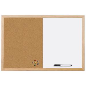 Kombi-Tafel mit Holzrahmen, 400 x 300 mm Bi-Office MX01106010 (5603750029748)