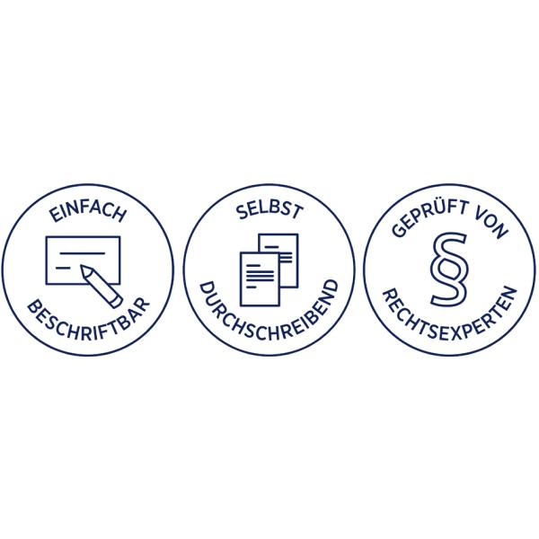 Änderungsvereinbarung Home- Mobile-Office A4, SD 4-fach Satz AVERY ZWECKFORM 2255 (4004182022559)