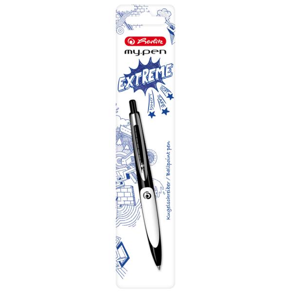 Druckkugelschreiber my.pen, lila/ minze herlitz 300006798 (4008110377407)