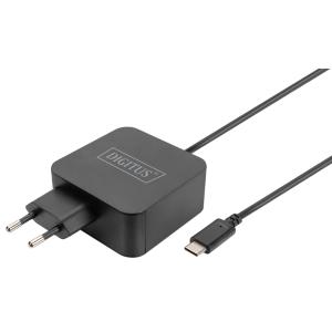 Notebook-Ladegerät USB-C, 65 Watt, schwarz DIGITUS DA-10071 (4016032482680)