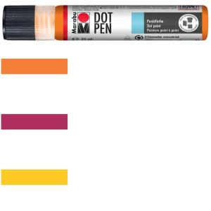 Punktfarbe Dot Pen, 25 ml, saftgrün Marabu 18010009067 (4007751904997)
