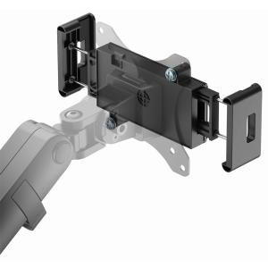 Smartphone-/ Tablet-PC-Halter für Monitorarm, weiß LogiLink BP0204W (4052792073386)