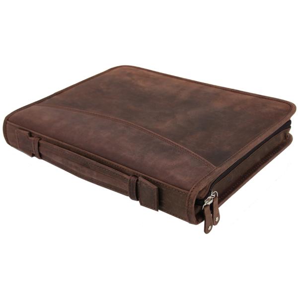 Ringbuchmappe, VIGGO, A4, Leder, braun PRIDE&SOUL 30125 (4021068301256)