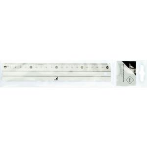 Metall-Lineal, aus Aluminium, 200 mm kangaro K-760020 (8712127084017)