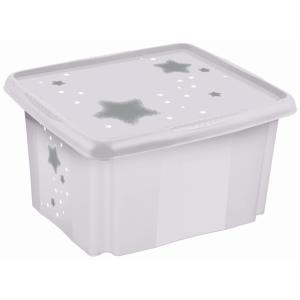 Aufbewahrungsbox karolina 'Stars', 30 Liter keeeper 1224251919600 (4052396081923)