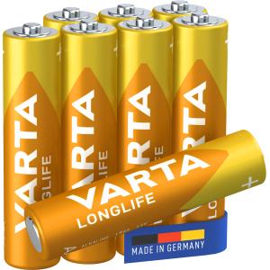 Alkaline Batterie 'Longlife', Micro (AAA) VARTA 04103 101 328 (4008496744688)