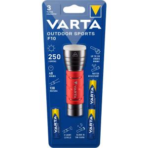 LED-Taschenlampe 'Outdoor Sports F10', 3 AAA VARTA 17627101421 (4008496927609)