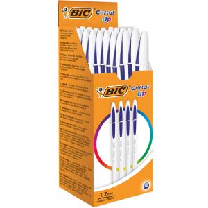 BIC Kugelschreiber Cristal Up, Strichfarbe: blau, 20 Stück Bic 949879 (3086123494725)