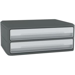 CEP Schubladenbox MoovUp, 2 Schübe, grau cep 1090116361 (3462159014739)