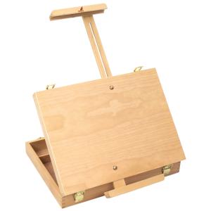 Box-Staffelei, Buchenholz, Koffer inkl. Griff kangaro K-830040 (8712127116114)