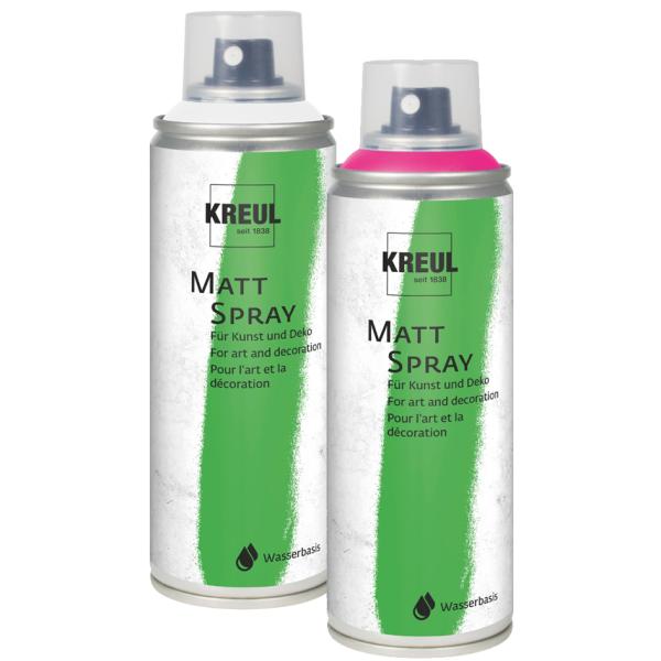 Sprühfarbe MATT SPRAY, pink, 200 ml KREUL 76317 (4000798120689)