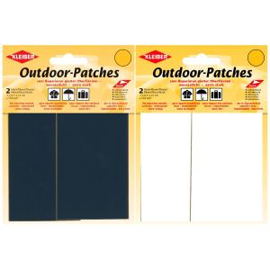 Outdoor-Patches, selbstklebend, 65 x 120 mm, grau KLEIBER 43208 (4009691432080)