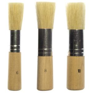 Tamponierpinsel-Set, 3-teilig kangaro K-840007 (8712127116220)