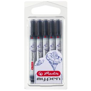 Großraum-Tintenpatronen my.pen, königsblau herlitz 300002944 (4008110380308)