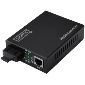 Gigabit Medienkonverter, RJ45/ SC, Multimode DIGITUS DN-82120-1 (4016032293125)